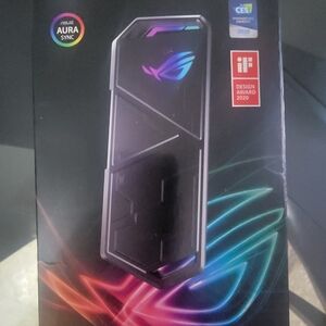 ASUS ROG External SSD Enclosure - Black with Red Accent